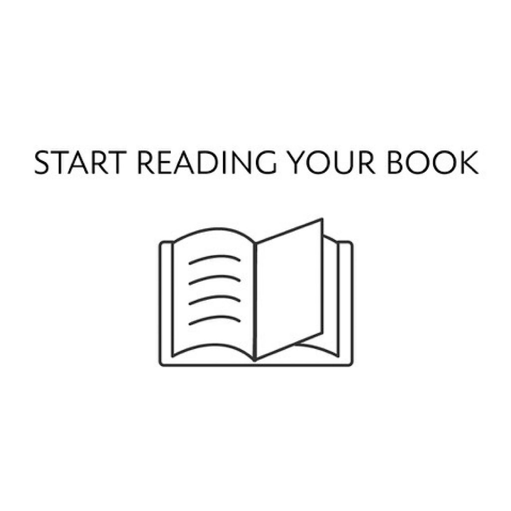 Step 1 - Start Reading Your Book